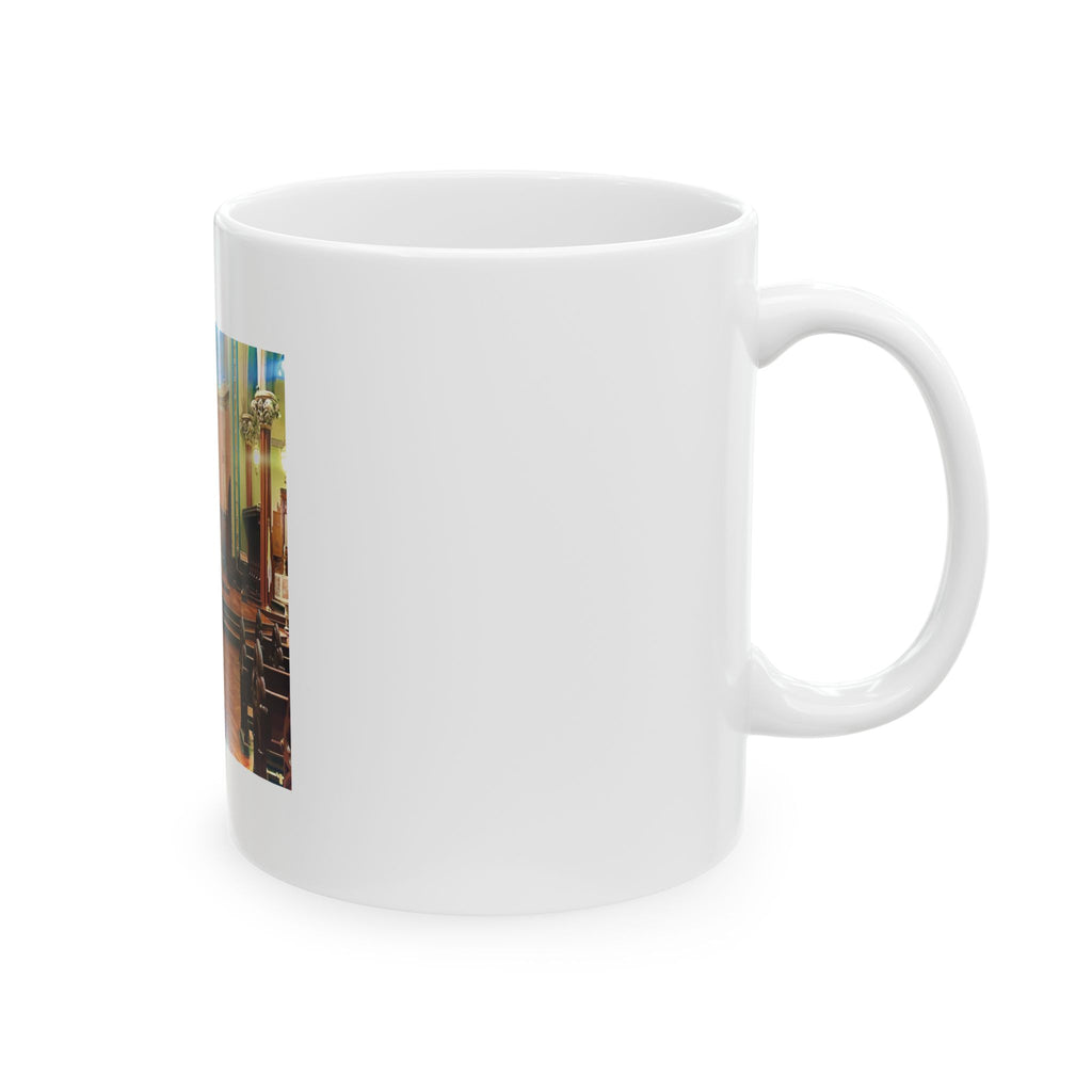'God can hold a grudge' Mug — Carmen Olivia Coffee Cup (11oz/15oz)