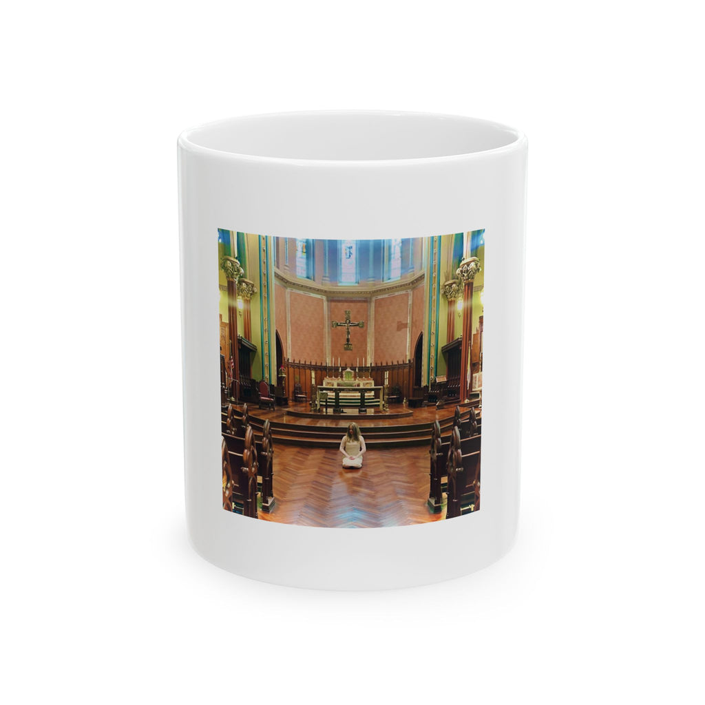 'God can hold a grudge' Mug — Carmen Olivia Coffee Cup (11oz/15oz)