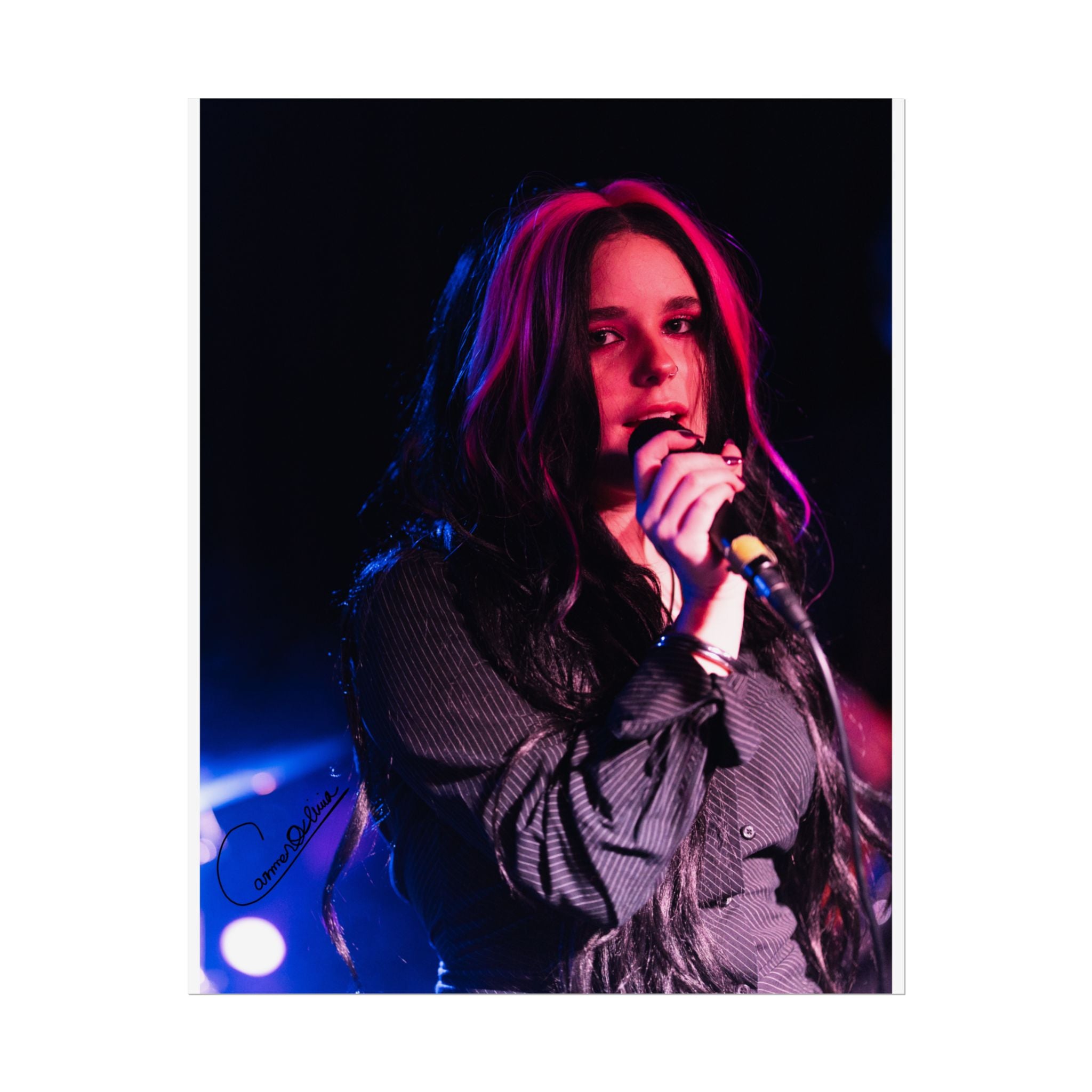Carmen Olivia Live Poster