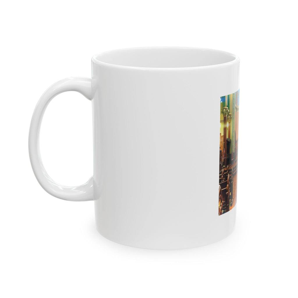 'God can hold a grudge' Mug — Carmen Olivia Coffee Cup (11oz/15oz)